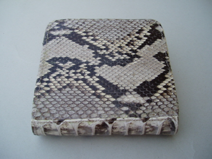 Chunky Snakeskin Wallet