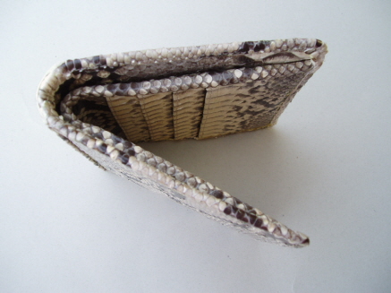 Snakeskin Wallet from the Top